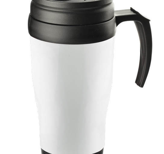 Kubek termiczny CLASSIC COLOR 400 ml biały / czerwony / niebieski / zielony