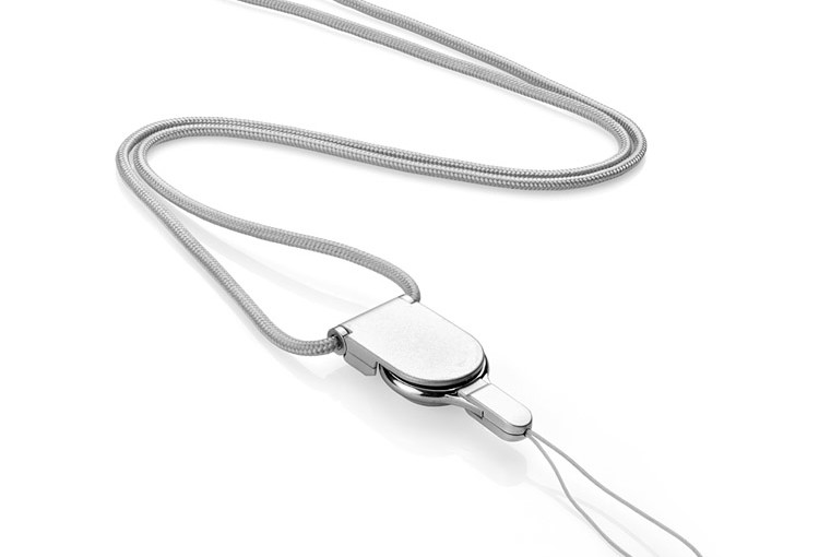 Smycz SIL czarna / szara