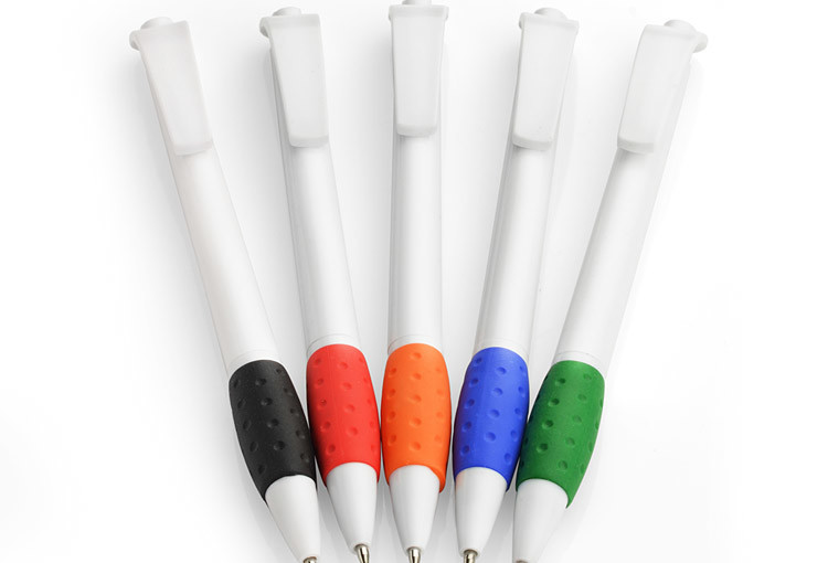 Długopis LAMBI czarny / zielony / niebieski / pomarańczowy / czerwony