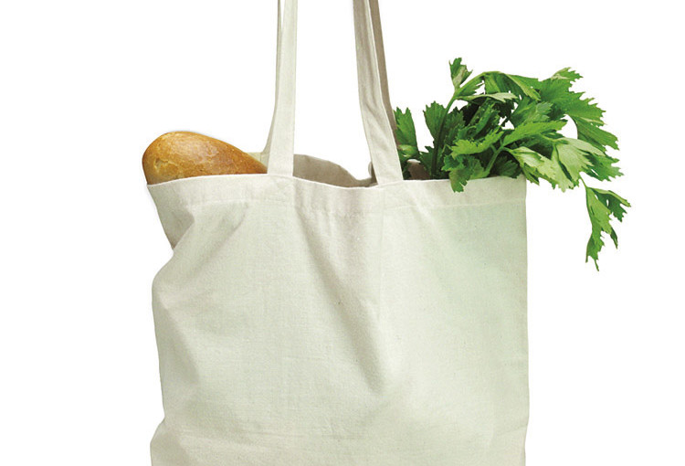 Torba bawełniana 105g długie rączki