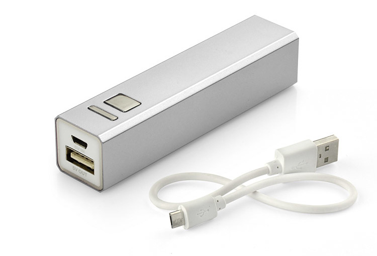 Power bank TALL 2200 mAh czarny / srebrny / czerwony / niebeiski