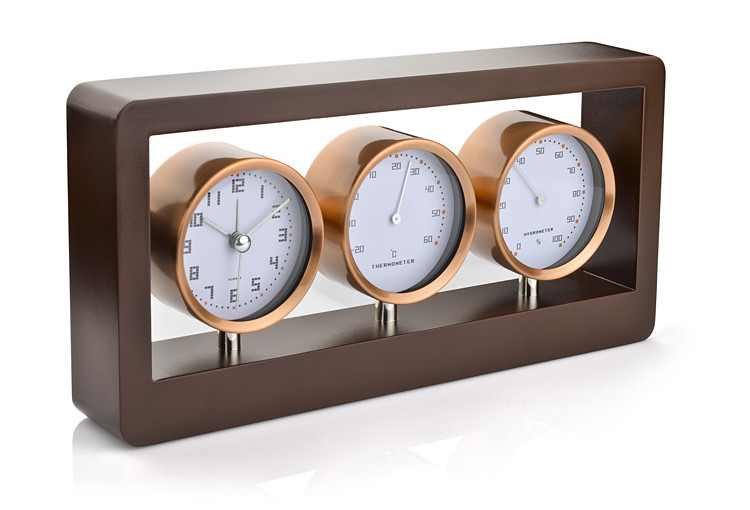 Stacja pogody – zegar, higrometr, termometr
