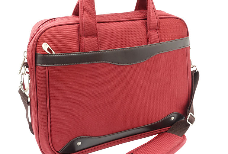 Torba na laptop czarna / czerwona