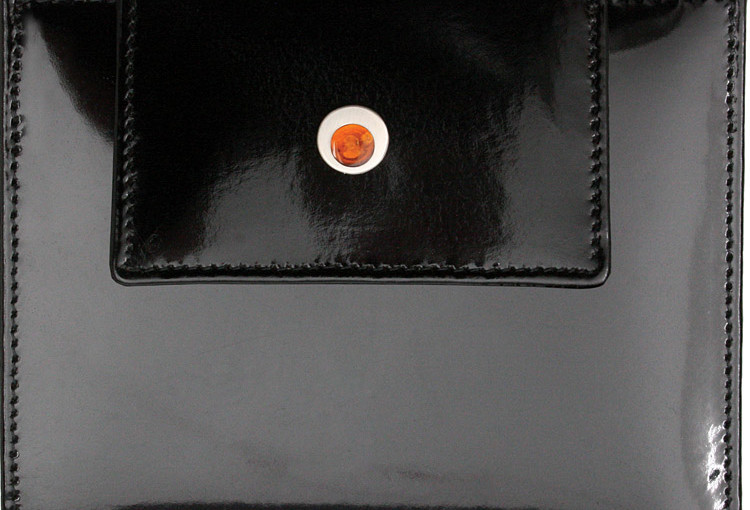 Portfel EDITH z bursztynem