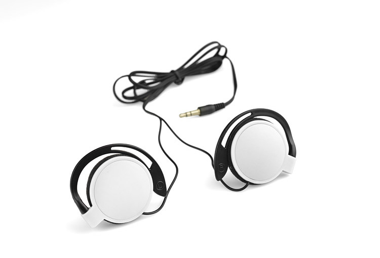Słuchawki CLIP czarne / białe