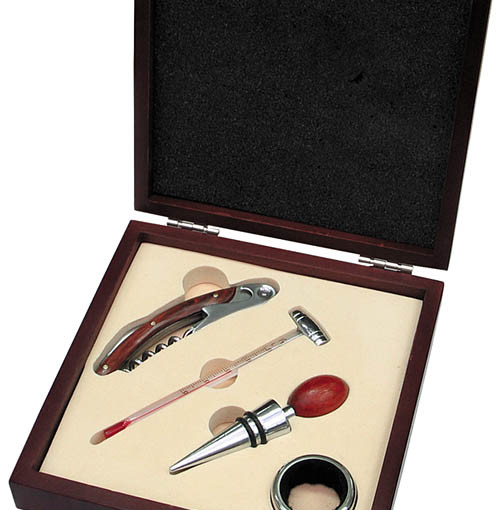 Zestaw do wina 4 elementy