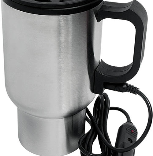 Kubek termiczny PLUG 420 ml z podgrzewaczem 12V