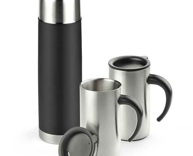 Termos 500 ml i 2 kubki termiczne 280 ml