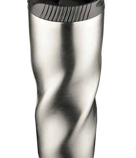 Kubek termiczny PIROT 500 ml srebrny / niebieski