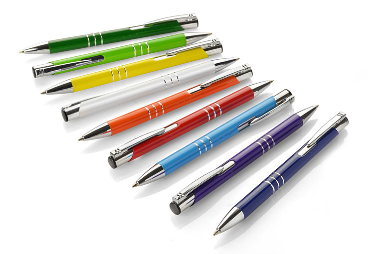 Długopis KALIPSO LAKI fioletowy – MIX kolorów !