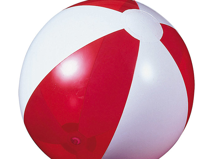 Piłka plażowa  przezroczysta – 4 kolory !