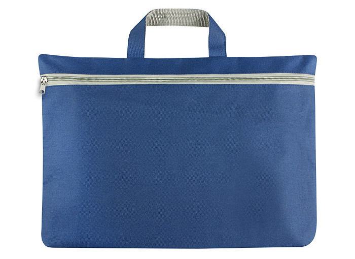 Torba na dokumenty BIZNES czarna / niebieska / szara
