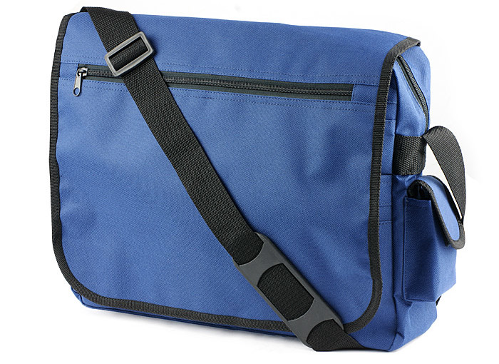 Torba na dokumenty COLLEGE czarna / niebieska / zielona