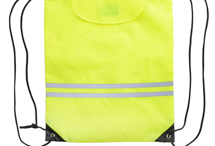 Worek na sznurkach odblaskowy