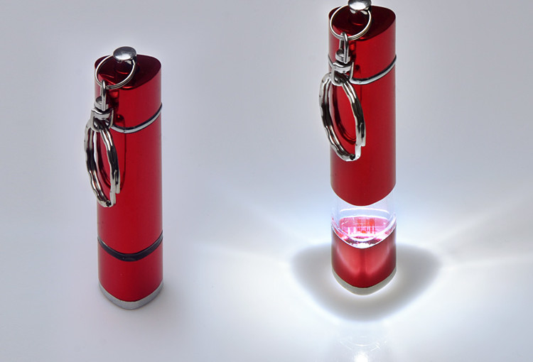 Latarka brelok czarna /czerwona / niebieska