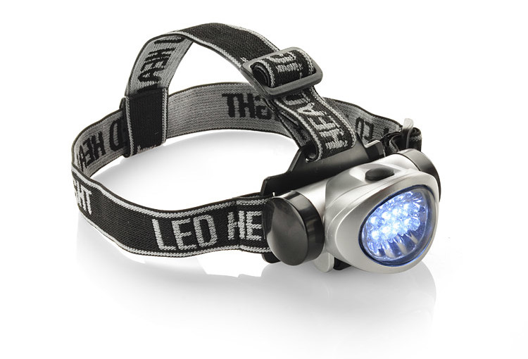 Latarka czołowa 8LED