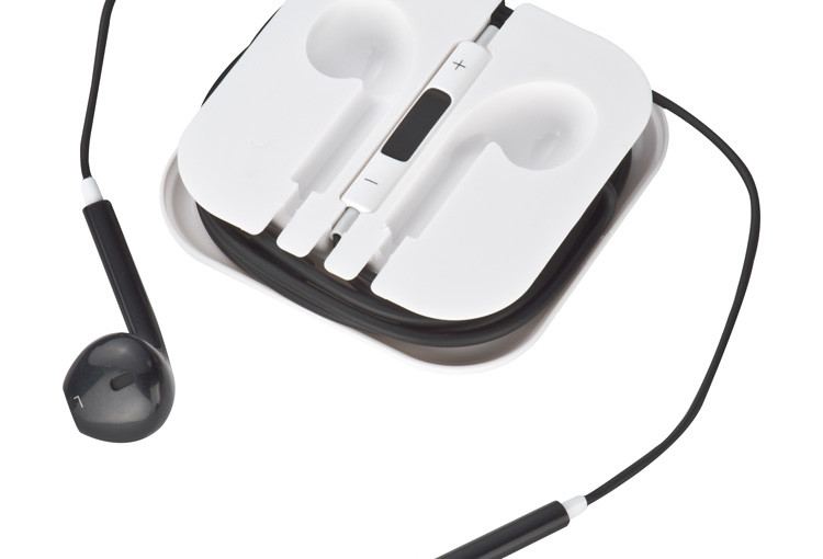 Słuchawki, kolor czarny