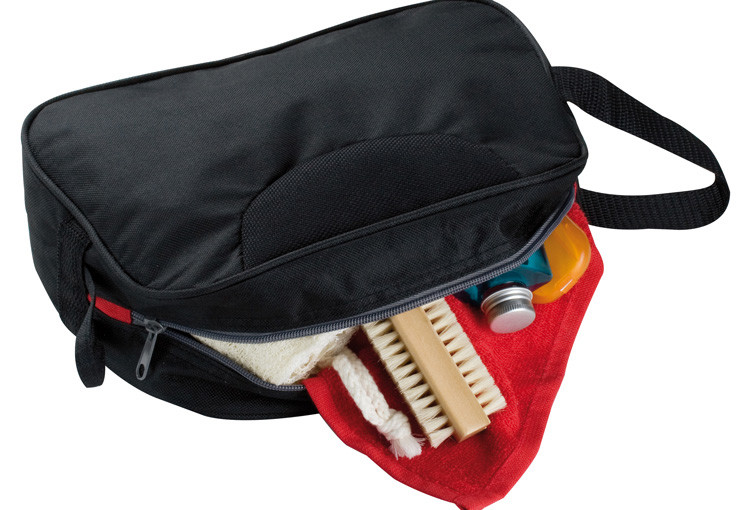 Luksusowa kosmetyczka podróżna, kolor czarny