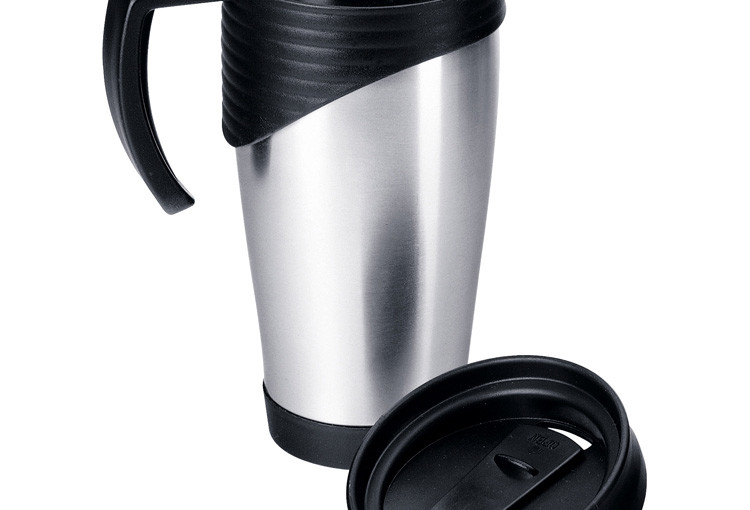 Kubek termiczny, kolor szary