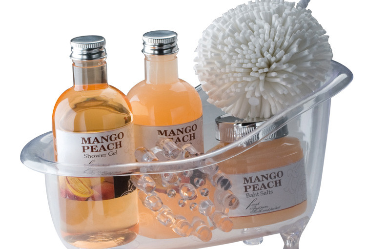 Zestaw kąpielowy, kolor pomarańczowy