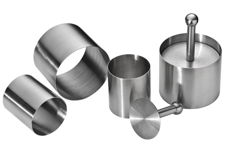 Zestaw foremek, kolor szary