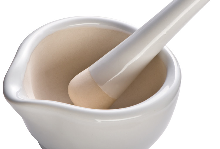 Moździerz ceramiczny, kolor biały