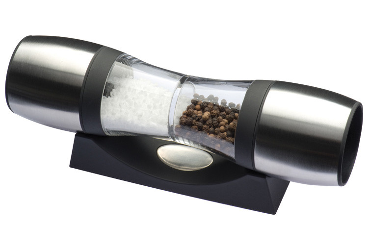 Solniczka i pieprzniczka, kolor szary