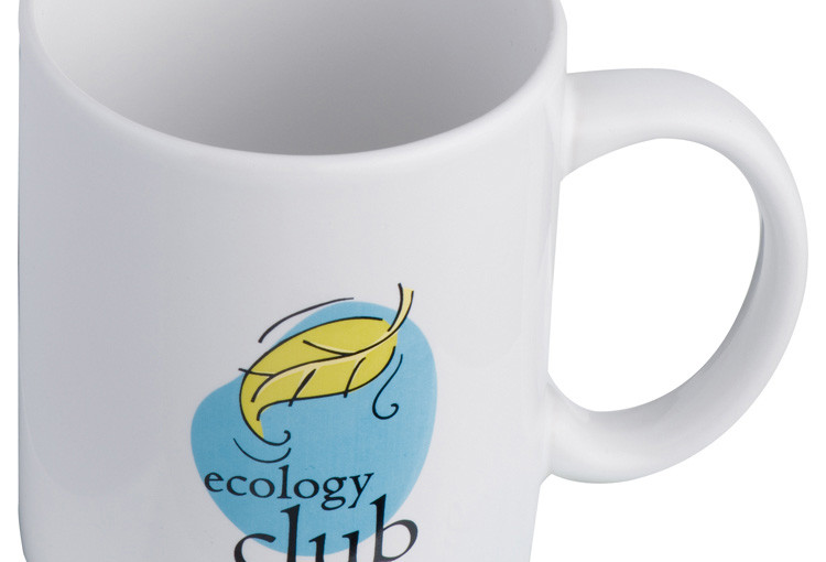 Kubek ceramiczny, kolor biały