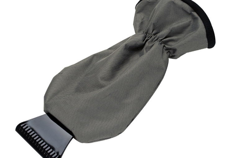 Skrobaczka do szyb, kolor ciemno szary