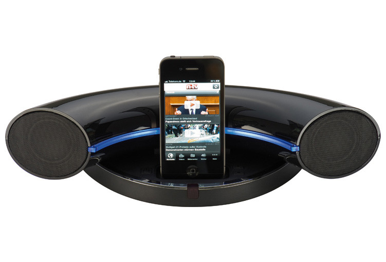 Głośniki do Ipoda/IPhonea, kolor czarny