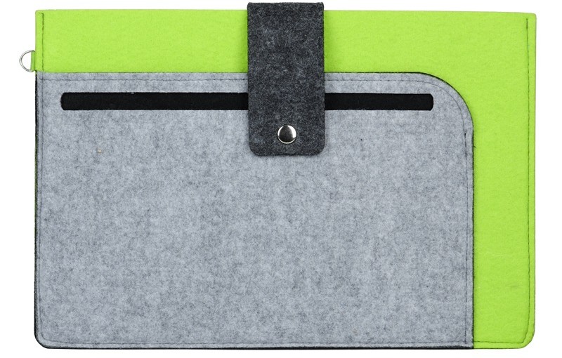 Teczka na tablet Eco-Sense, zielony/szary