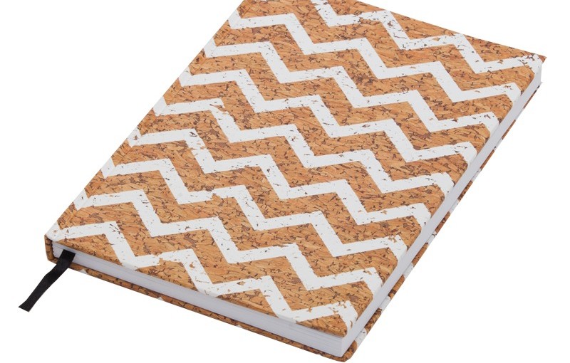 Notes Salamanca, brązowy/biały
