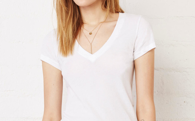 Damski / męski podkoszulek z głębokim dekoltem v-neck MiX 7 kolorów !!!