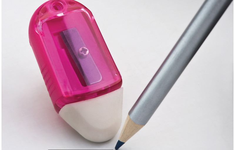 Temperówka z gumką MiX kolorów !