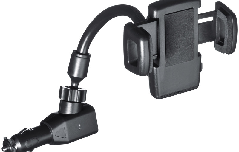 Uchwyt na telefon, kolor czarny