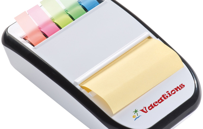 Stojak z karteczkami, kolor biały