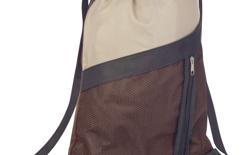 Worek sportowy, kolor brązowy