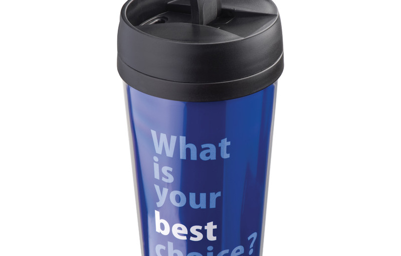 Kubek termiczny, kolor czarny