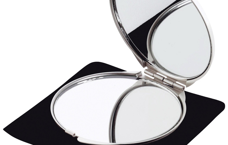 Lusterko, kolor szary