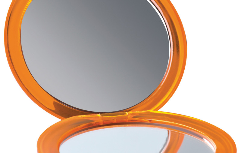 Okrągłe składane lusterko – 4 kolory !