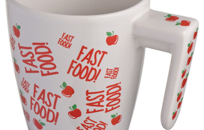 Kubek ceramiczny, kolor biały