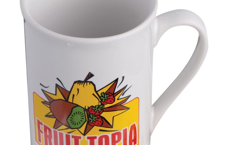 Kubek ceramiczny, kolor biały