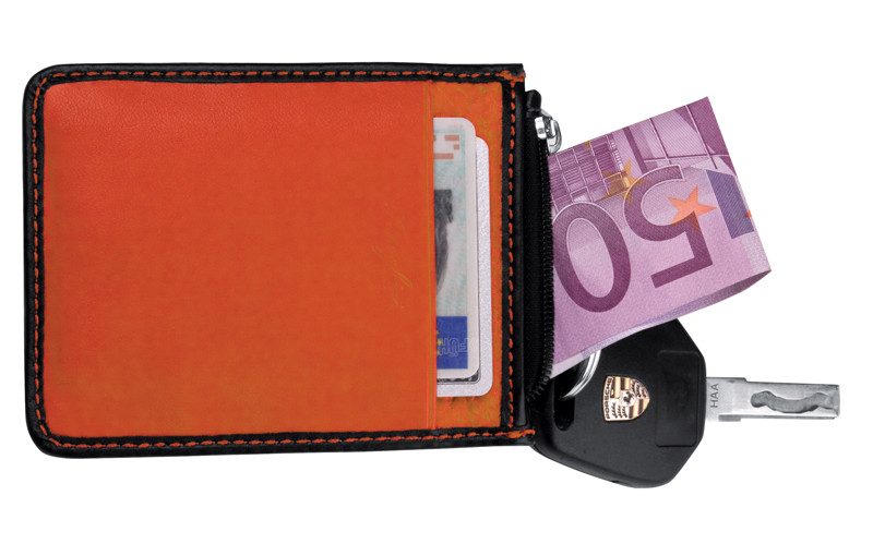 Etui na klucze Ferraghini, kolor pomarańczowy