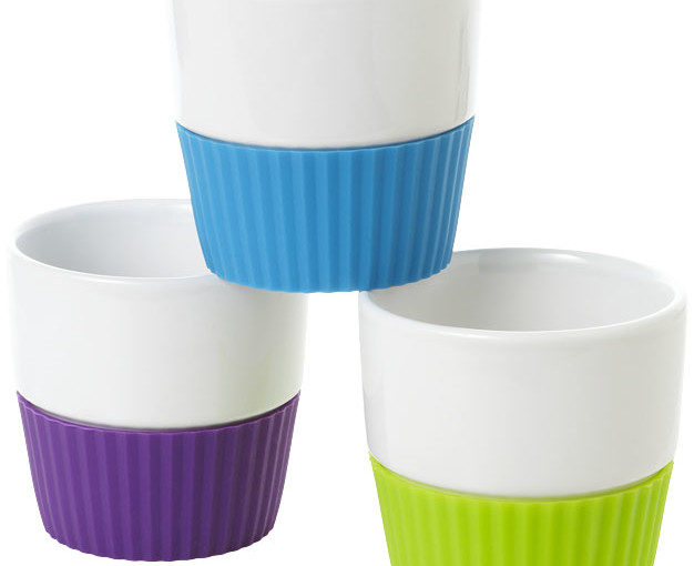 Kubek termiczny muffinka, 3 kolory